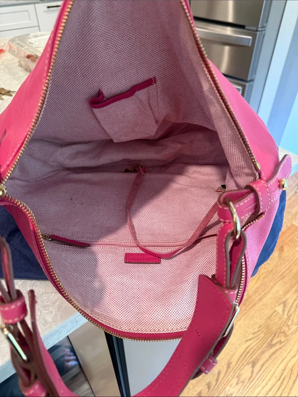 Dooney and Bourke Luna Crescent hobo bag